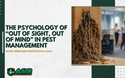 The Psychology of “Out of Sight, Out of Mind” in Pest Management