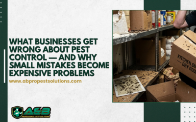 What Businesses Get Wrong About Pest Control — And Why Small Mistakes Become Expensive Problems