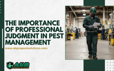 The Importance of Professional Judgment in Pest Management